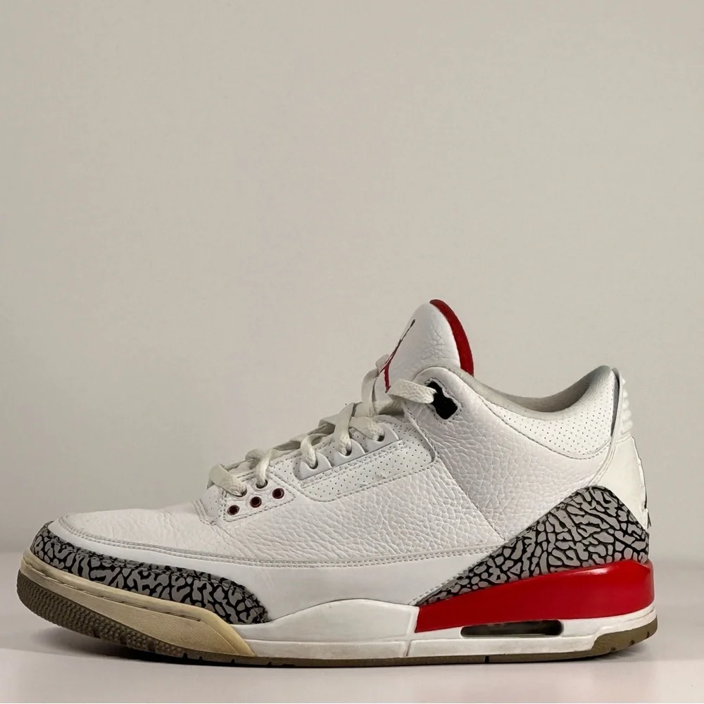 Air Jordan 3 Retro Fire Red Men's Size 12 - Picture 12 of 12